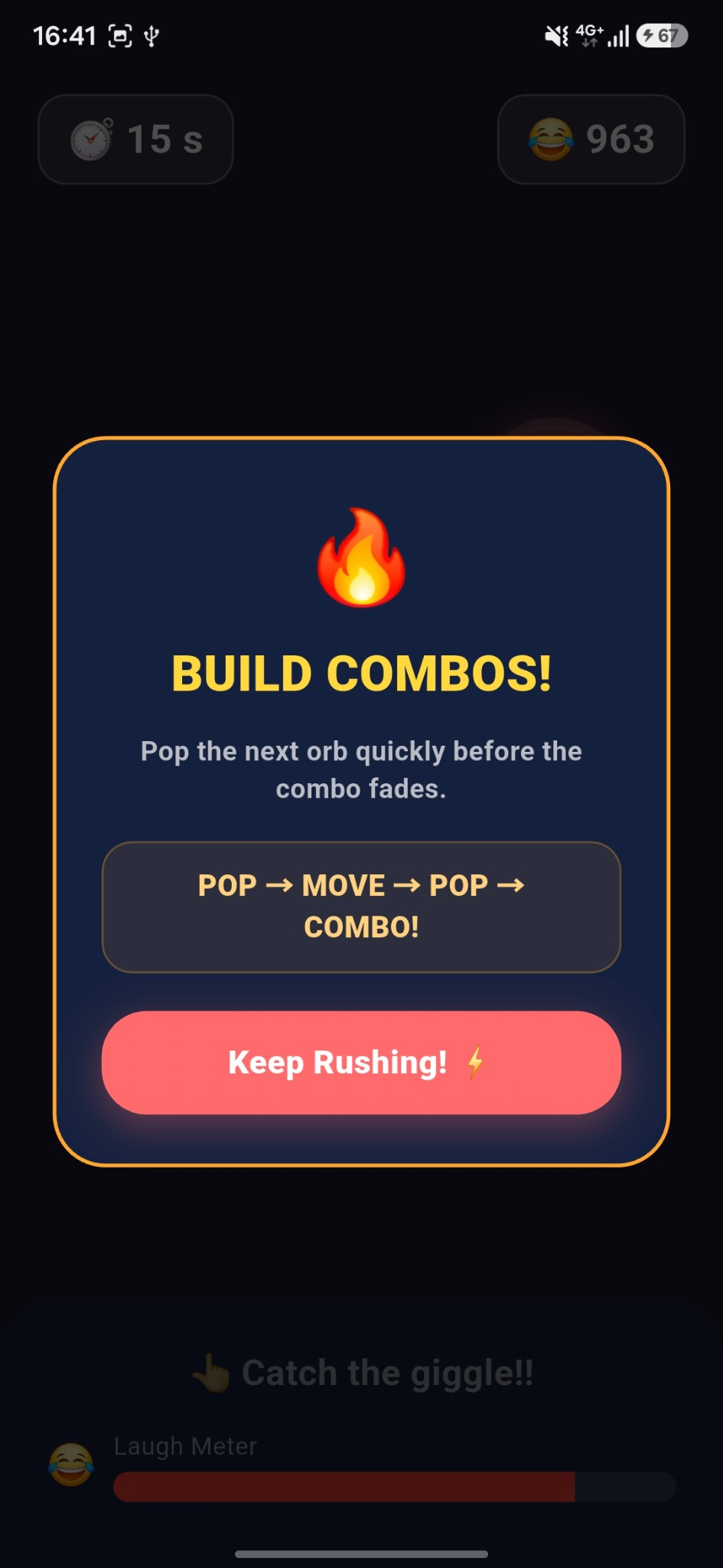 Tickle Rush combo tutorial